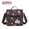 Saneng hand-held printed lunch box bags, office workers' bento bags, insulated bags, cold-proof lunch bags, outdoor picnic ice packs in stock Specification image